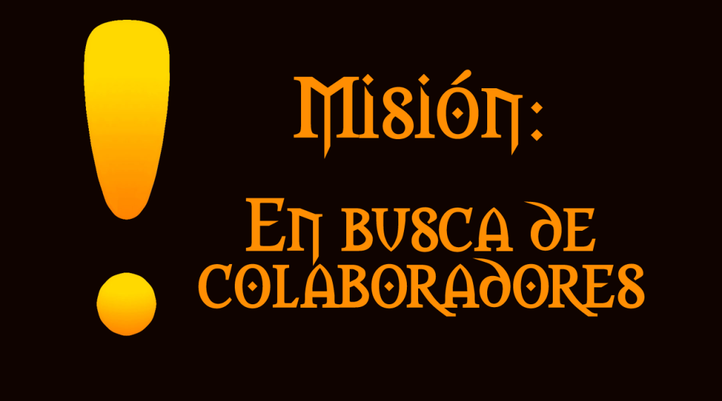 Misión: En busca de colaboradores.